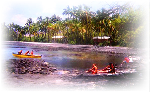surf kayaking