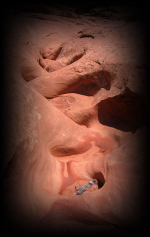 Moab Canyon Country Slot Canyon