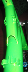 Dreamride Fully 2006 head tube gusseting