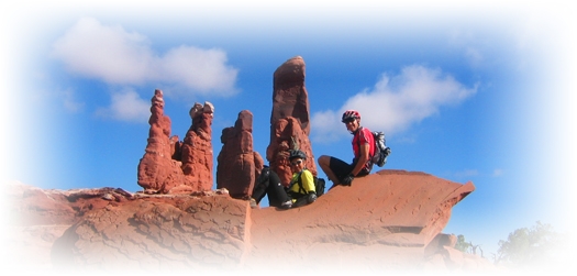Moab mountain bike vacations for couples