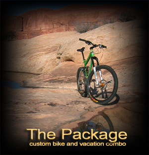 Custom Bike Purchase and Vacation Package