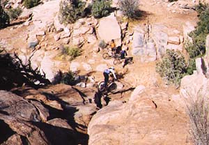 Moab, Utah mountain biking