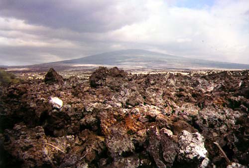 A'a lava barrier